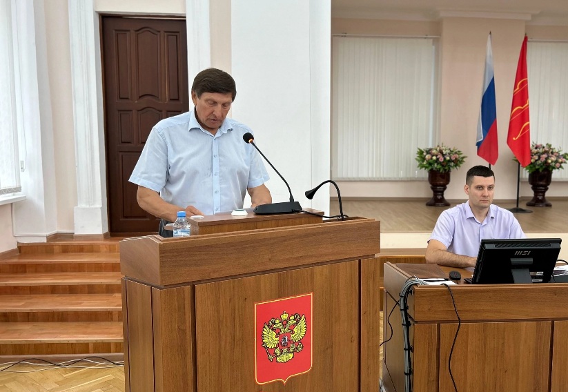 Глава Великих Лук отчитался за свою деятельность
