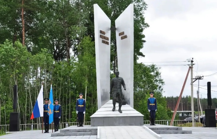В Псковской области открылся очередной мемориальный комплекс защитникам Отечества