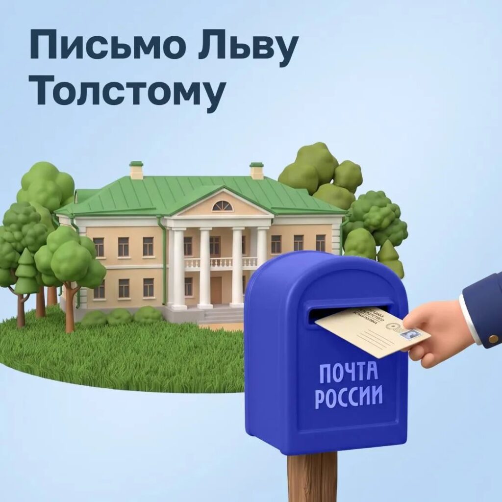 Кому можно написать сегодня? Льву Толстому